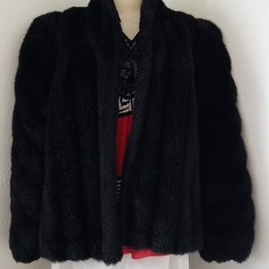 Avec Tu Vintage faux fur coat